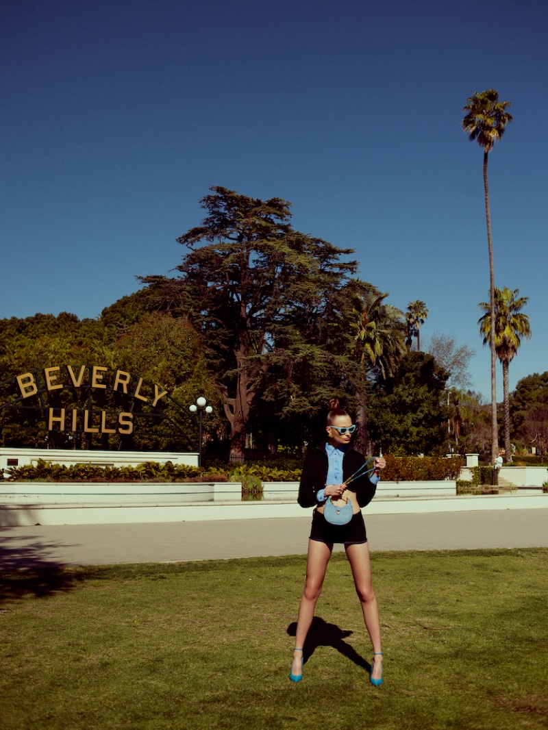 Anna Mila Guyenz Gets Glam in Beverly Hills for InStyle Germany
