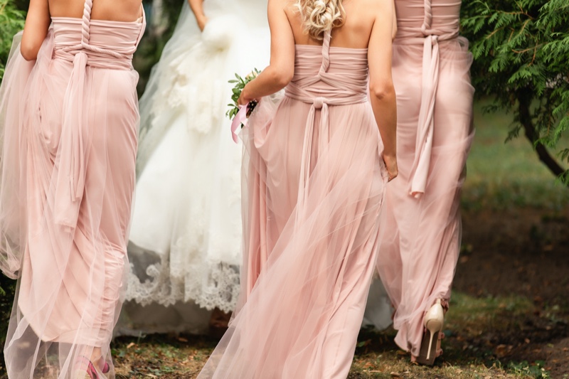 Bridesmaid Dresses Blush