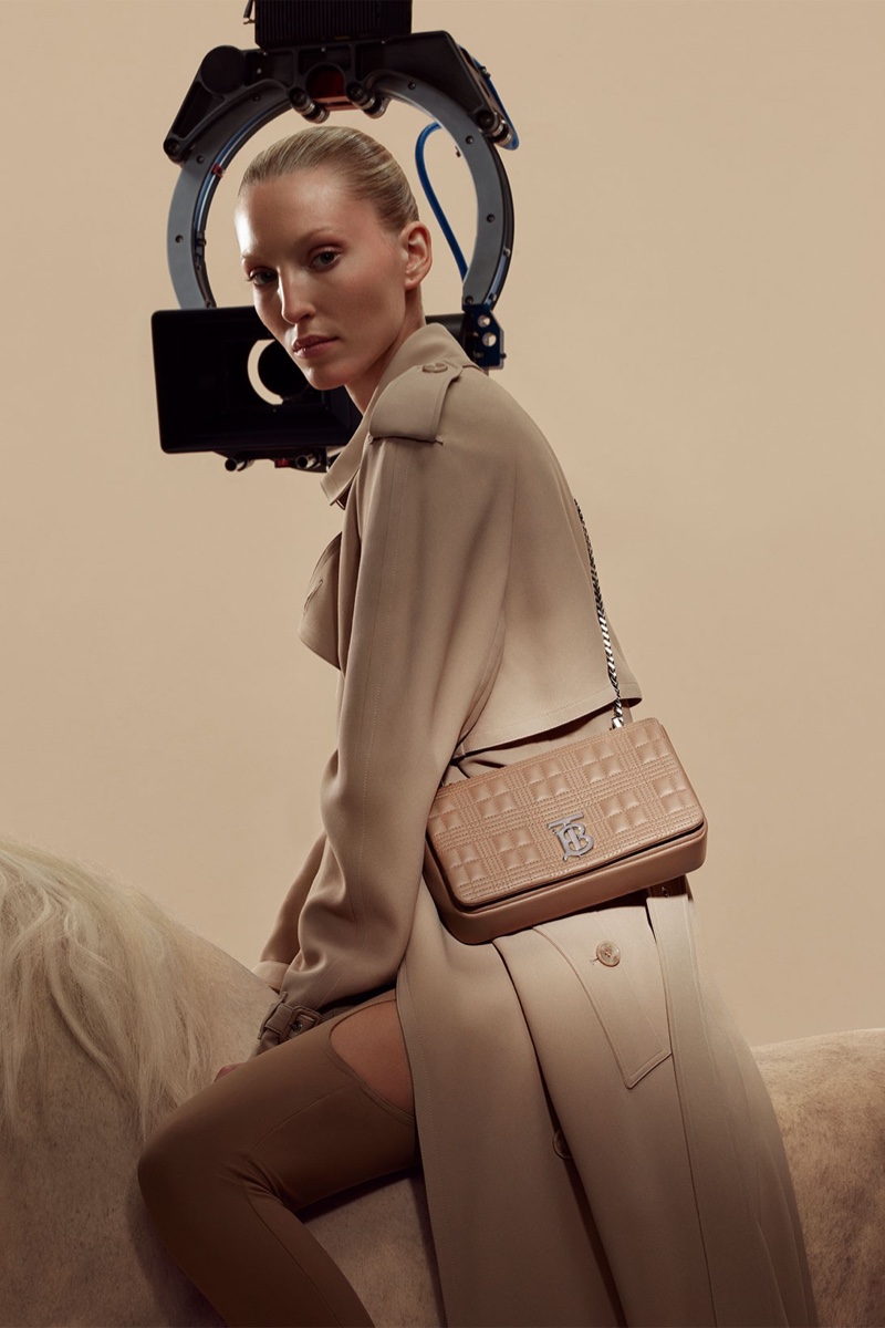 Ella Richards Burberry Lola Bag Campaign