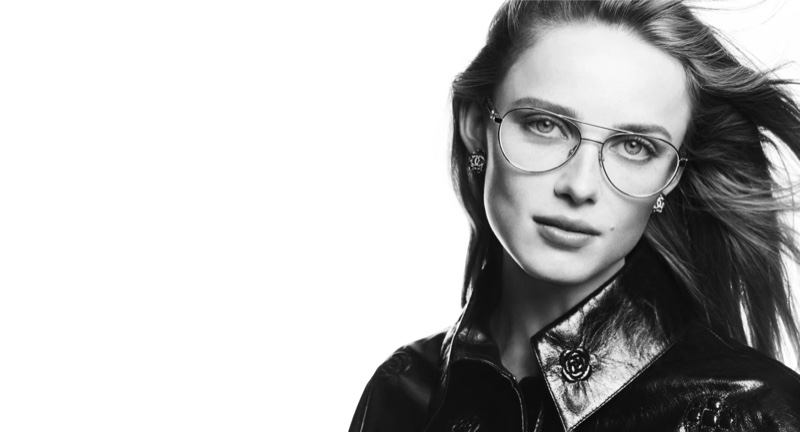 Rianne van Rompaey Chanel Eyewear 2022 Campaign