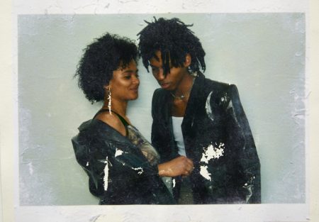 Exclusive: Becca Lynn & Mohammed by Maku López in 'Create the Future' He wears Vintage Twin Leather Blazer and She wears Vintage Gaultier Tank Top. Photo: Maku López