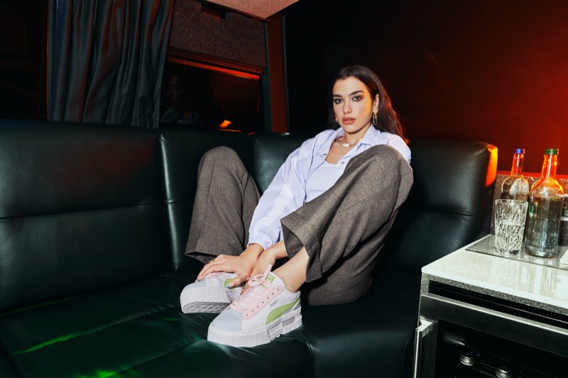 PUMA Dua Lipa Mayze Lth Pop Sneaker