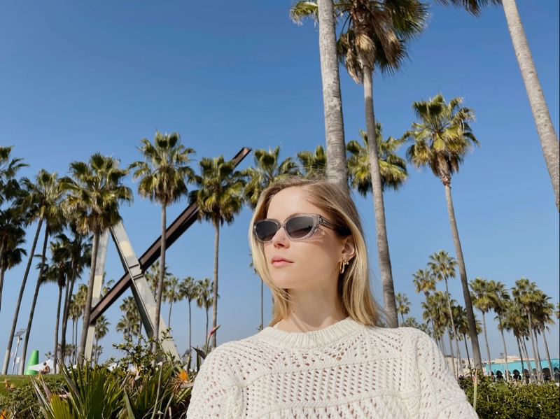 Erin Moriarty rag bone eyewear 2022 Campaign