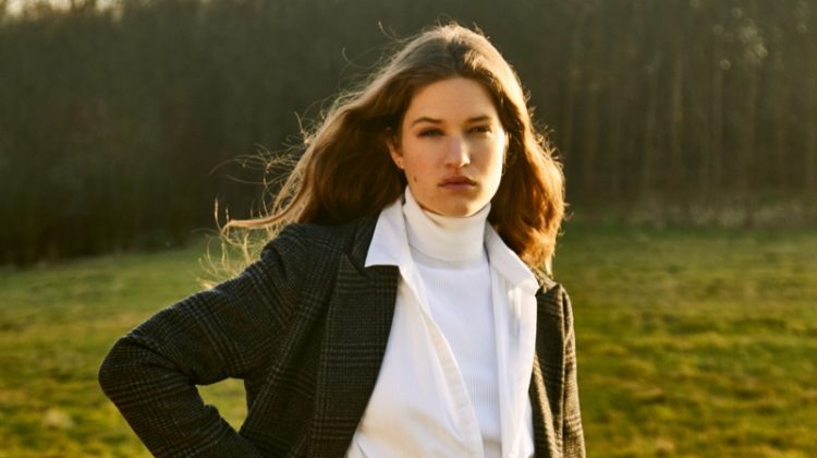 Femke Huijzer Models Chic Fashion for Luméra Magazine