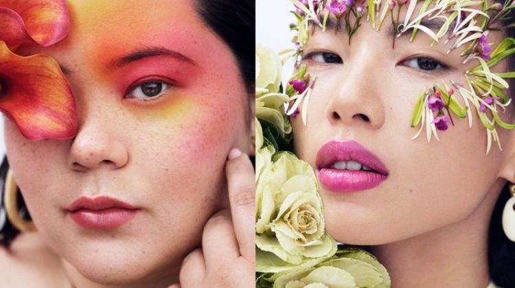 Megan, Minami & Jude Embrace Flower Beauty for The WOW Magazine