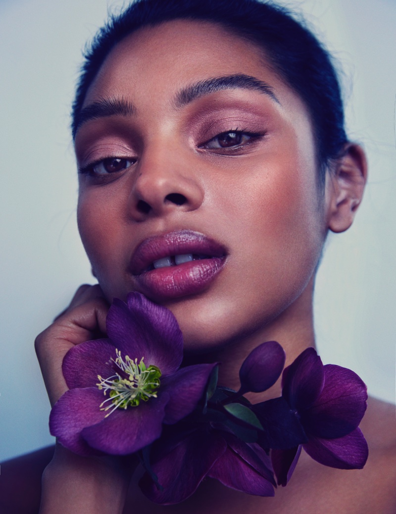 Faith & Anisia Bloom in Guerlain Beauty for Hunger Magazine