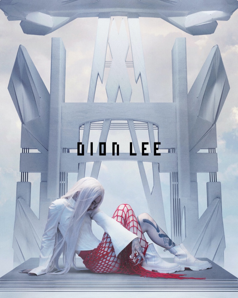 Dion Lee Spring 2022 Campaign Ice Grimes