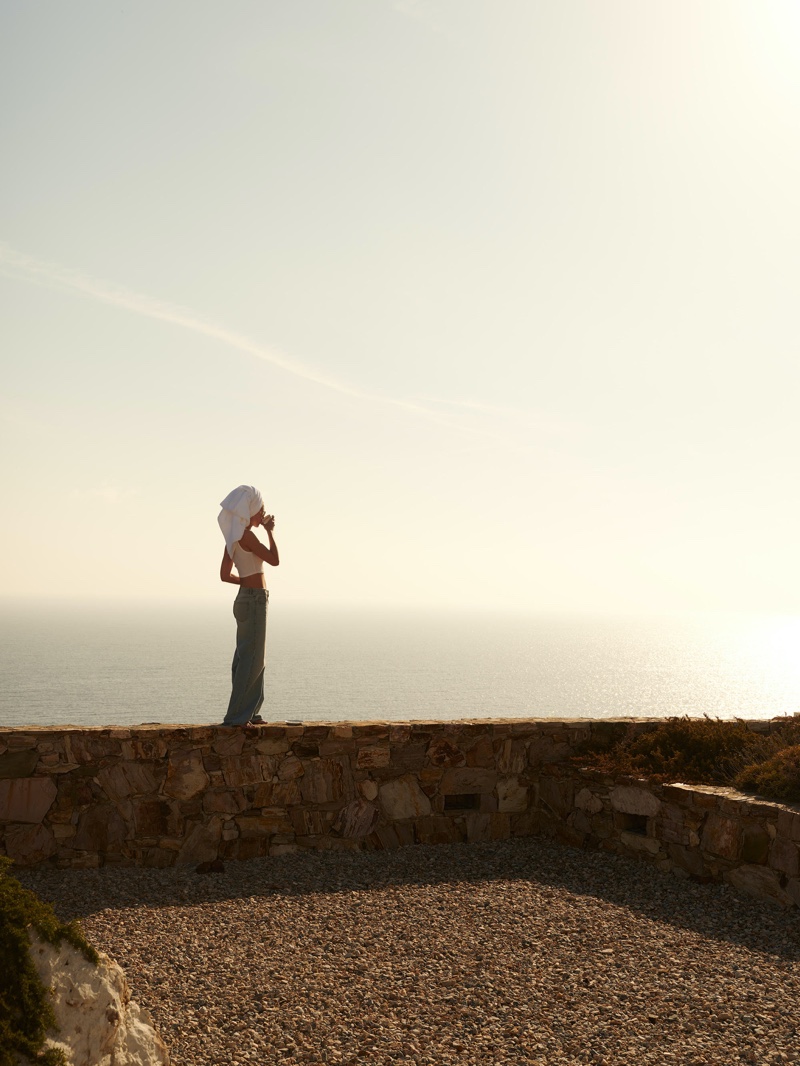 Peek & Cloppenburg sets spring-summer 2022 campaign in Milos Greece