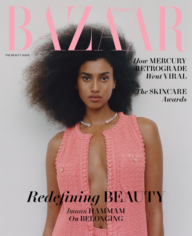 Imaan Hammam Harper's Bazaar US May 2022 Cover