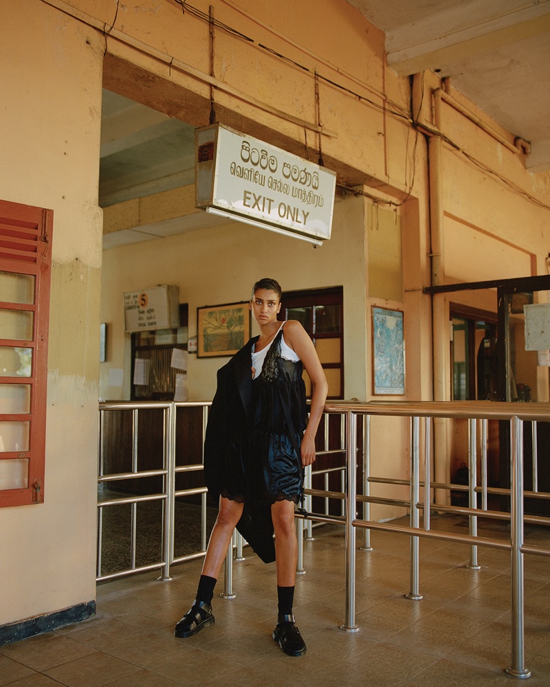 Imaan Hammam. Photo: Nadine Ijewere for WSJ. Magazine