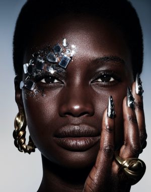 Fatou Jobe Kyla Ramsay ISSUE Magazine Jason Kim Glitter Beauty