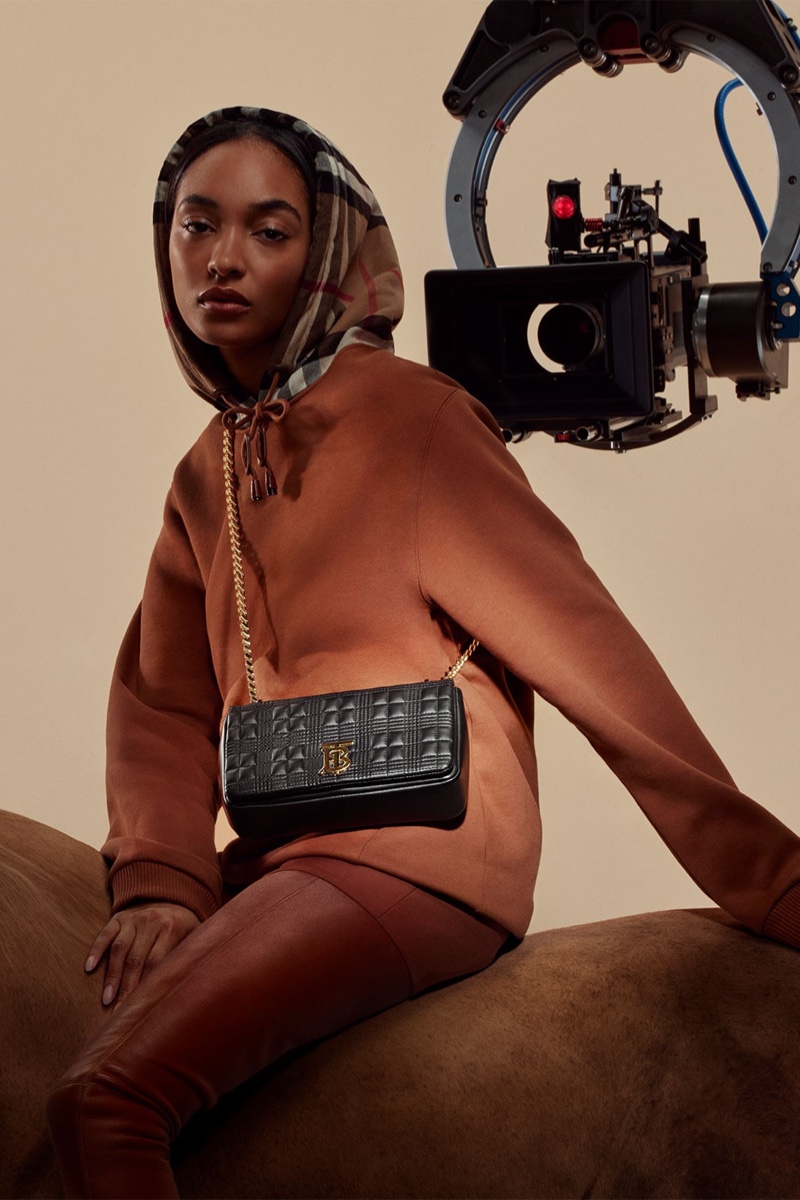 Jourdan Dunn Burberry Lola Bag Campaign