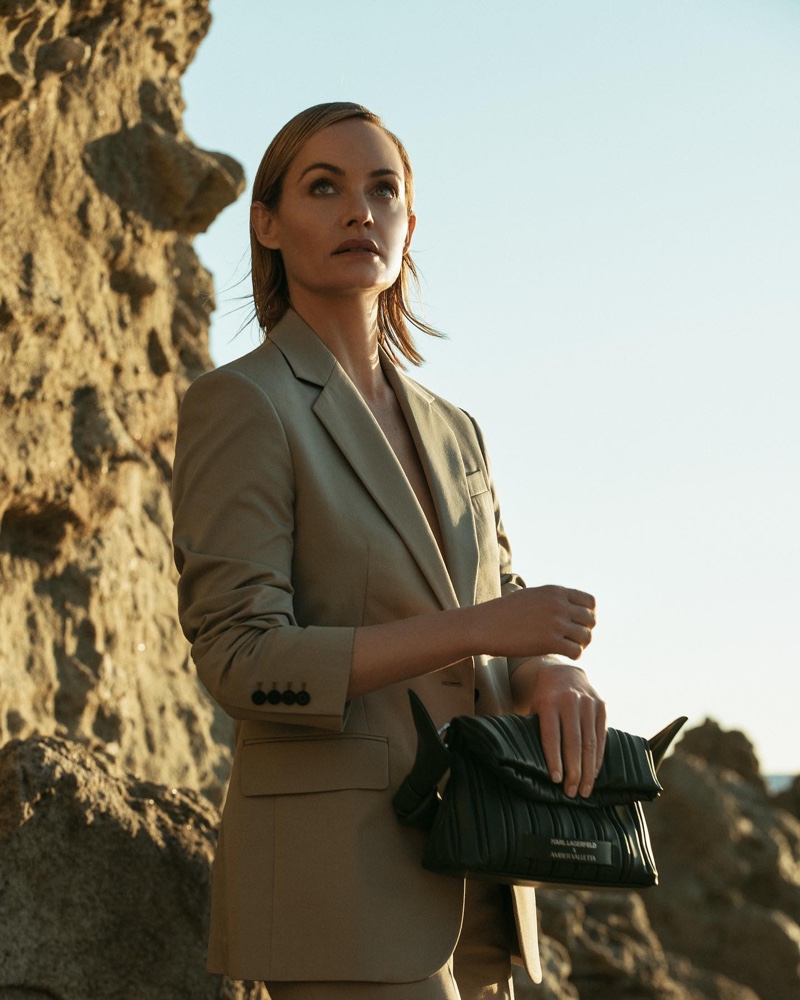 Karl Lagerfeld x Amber Valletta season 2 showcases eco-friendly materials.