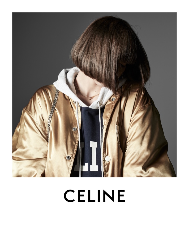 Celine Teddy Jacket Hooded Sweatshirt