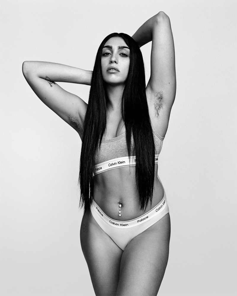 Klein x Palace Campaign Lourdes Leon Joan Collins Photos