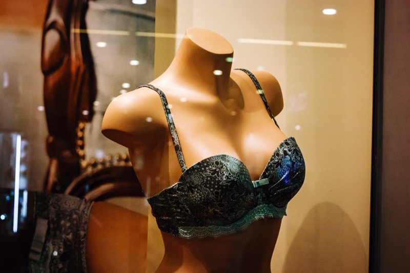 Mannequin Bra Blue