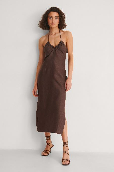 Halterneck Midi Dress from NA-KD