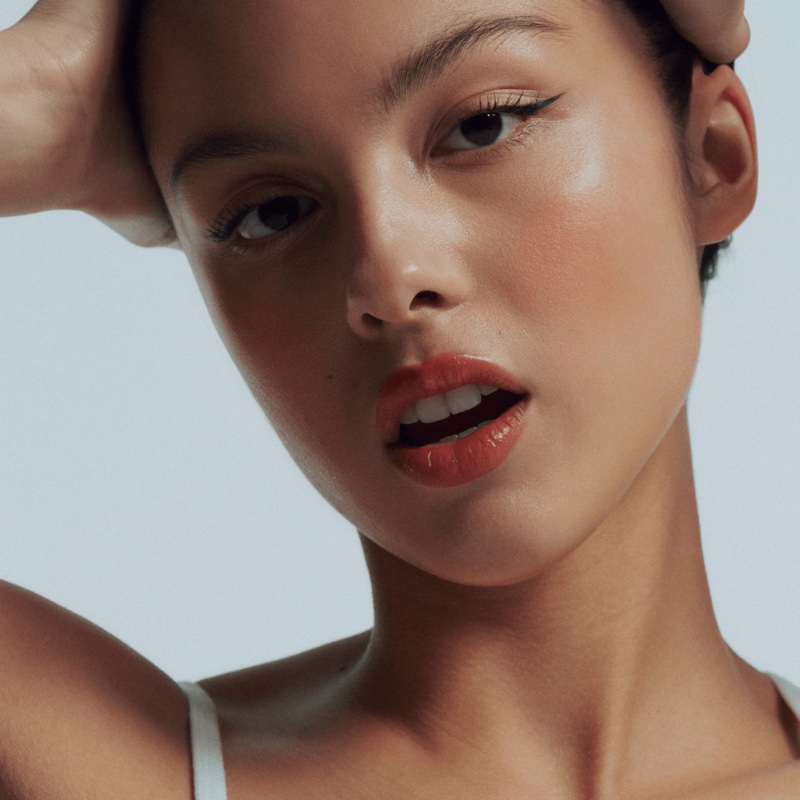 Olivia Rodrigo Glossier 2022 Makeup Campaign