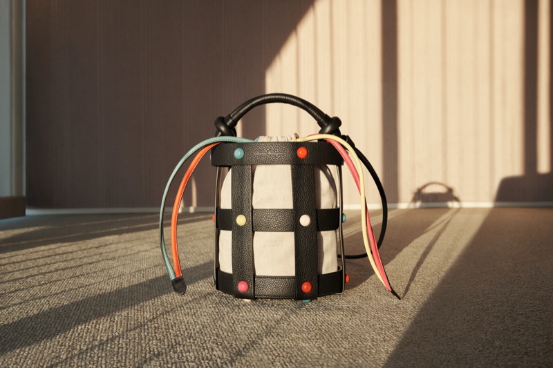 A look at Salvatore Ferragamo's Cage bag for spring-summer 2022 season.