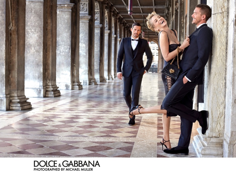 Sharon Stone Venice Dolce & Gabbana Campaign