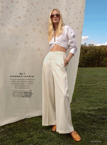 Signe Jeppesen Models Relaxed & Sunny Style for Harper's Bazaar Greece Signe Jeppesen Models Relaxed & Sunny Style for Harper's Bazaar Greece