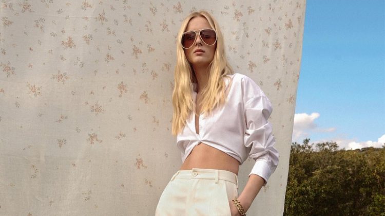Signe Jeppesen Models Relaxed & Sunny Style for Harper’s Bazaar Greece