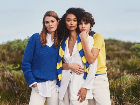 Anais Mali, Mathilde Brandi Embrace the Outdoors for Stefanel Spring 2022 Campaign Stefanel Spring 2022 Campaign