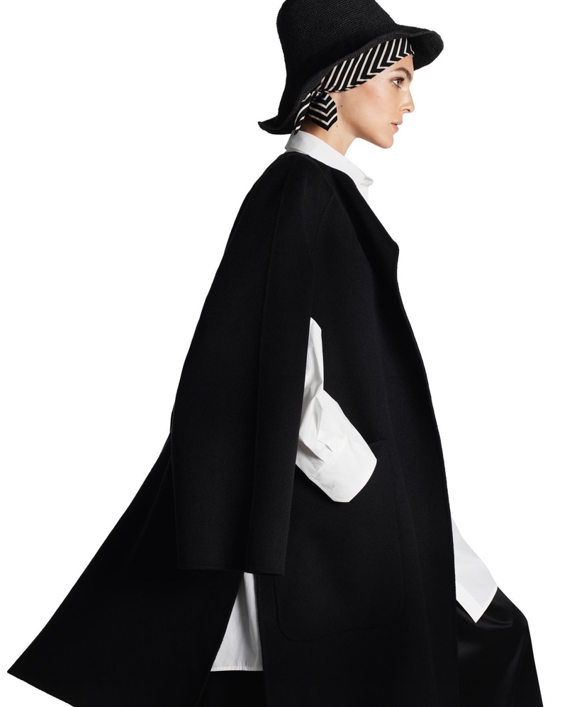 Toteme Spring 2022 Campaign Cape