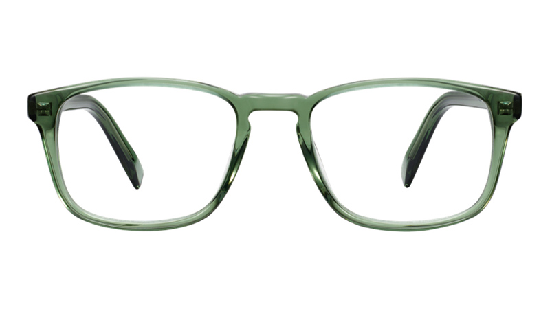 Warby Parker Bensen Eyeglasses in Rosemary Crystal $95