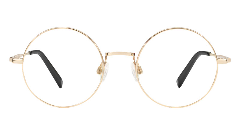 Warby Parker Crowley Eyeglasses in Polished Gold $145