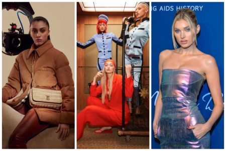 Week in Review: Lourdes Leon poses for Burberry Lola bag campaign, Gigi Hadid stars in H&M Welcome to Hôtel Hennes film, and model Elsa Hosk.