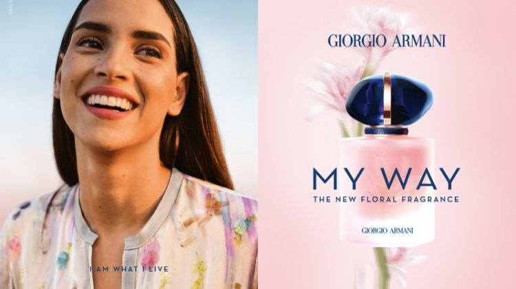 Giorgio Armani My Way Floral Fragrance Ad Campaign