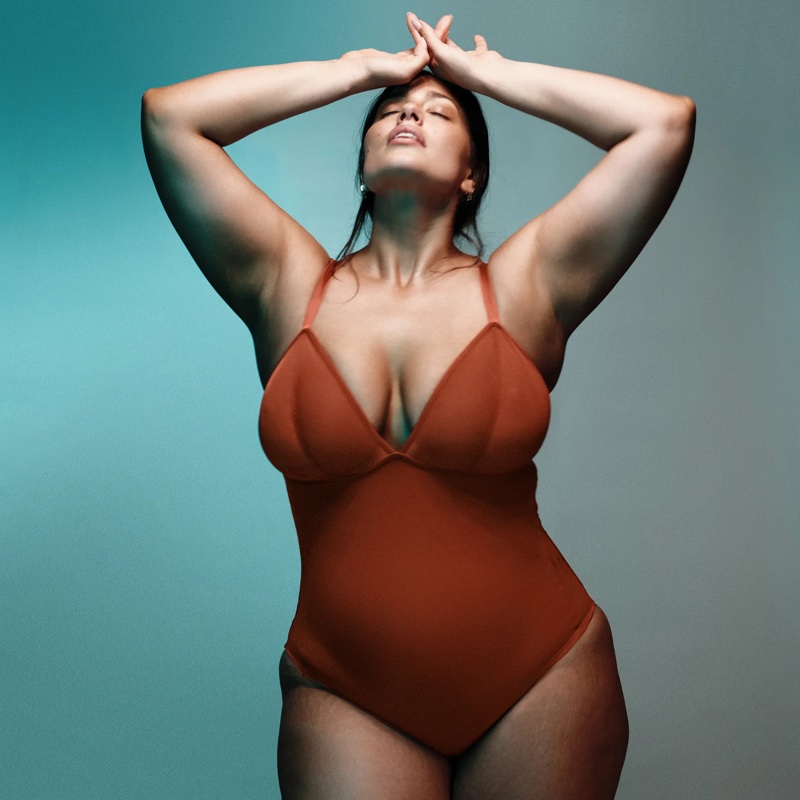 Ashley Graham Knix Lingerie 2022 Collaboration Campaign