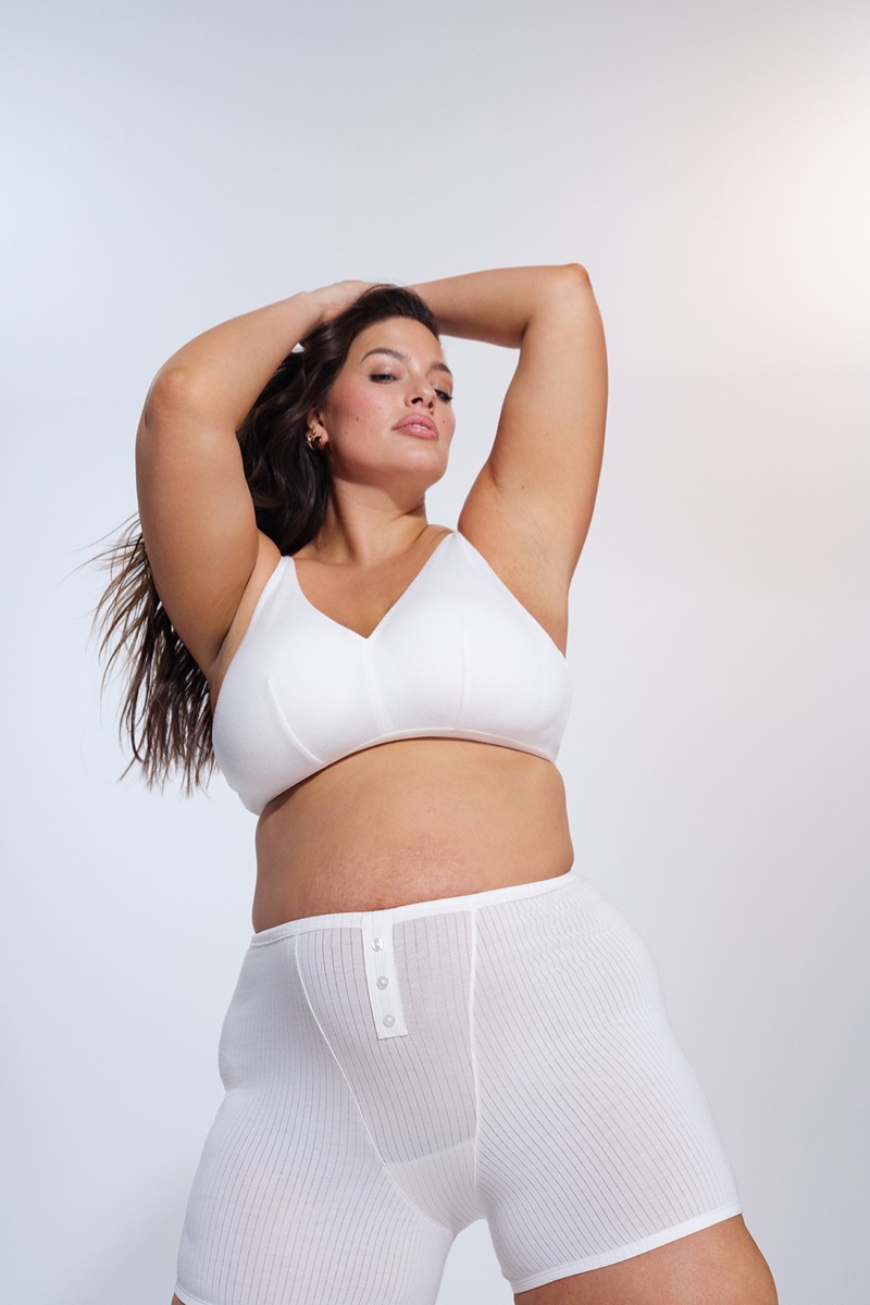 Ashley Graham Knix Lingerie 2022 Collaboration Campaign