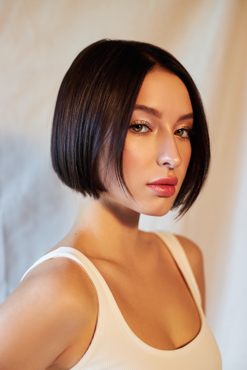 Brunette Bob Hairstyle