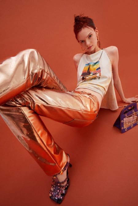 Cato Klijs Poses in Y2K Fashions for Nylon Germany Cato Klijs Poses in Y2K Fashions for Nylon Germany