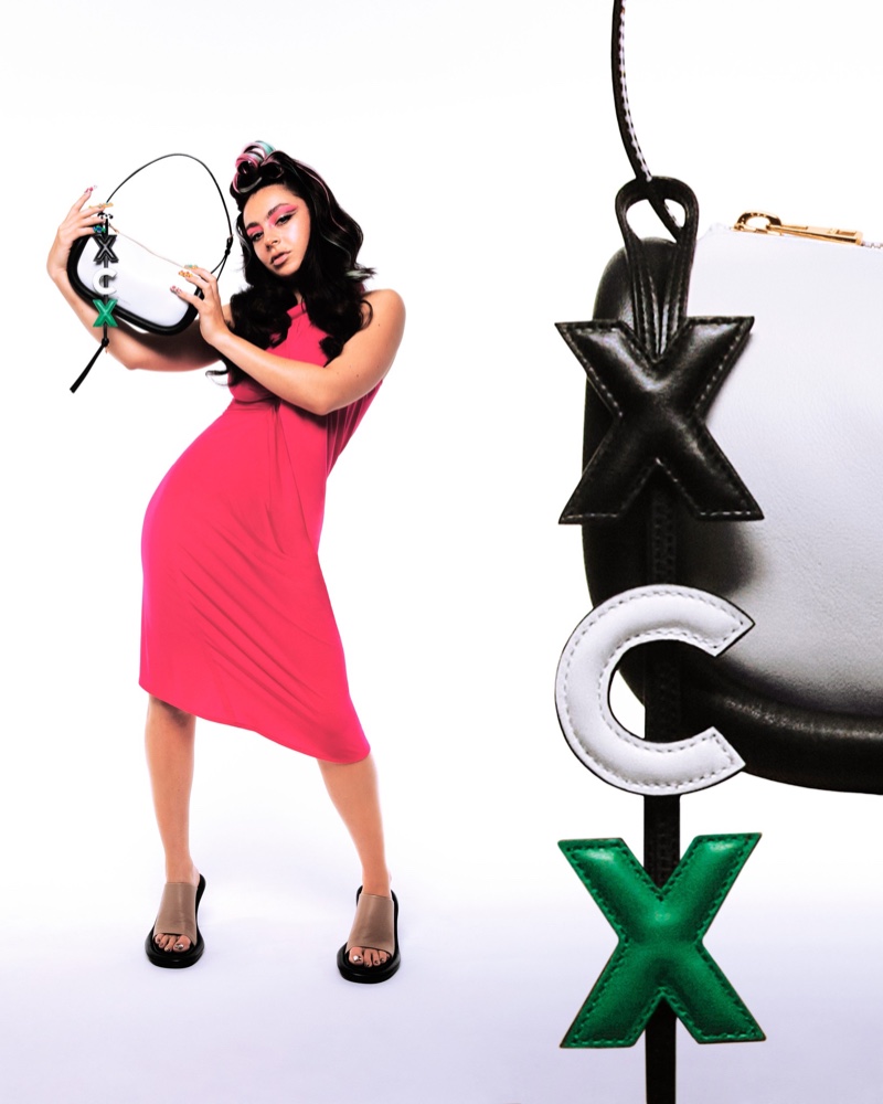 Charli XCX JW Anderson Bumper Bag Campaign