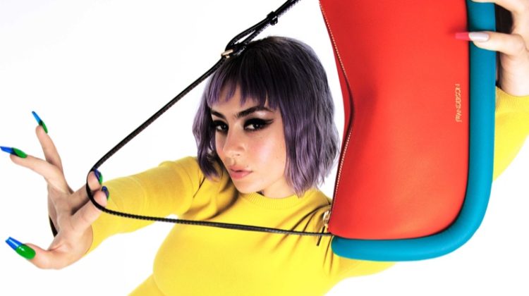 Charli XCX Rocks JW Anderson’s Bumper Bag Collection