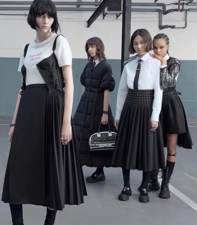 Dior Uniforms Pre-Fall 2022 Campaign