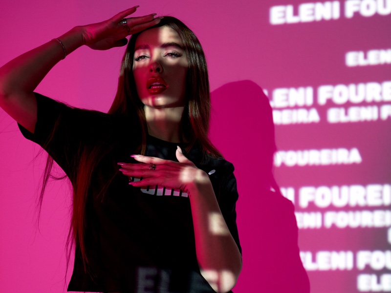 Eleni Foureira will appear in PUMA's upcoming Sportstyle and Training campaigns.