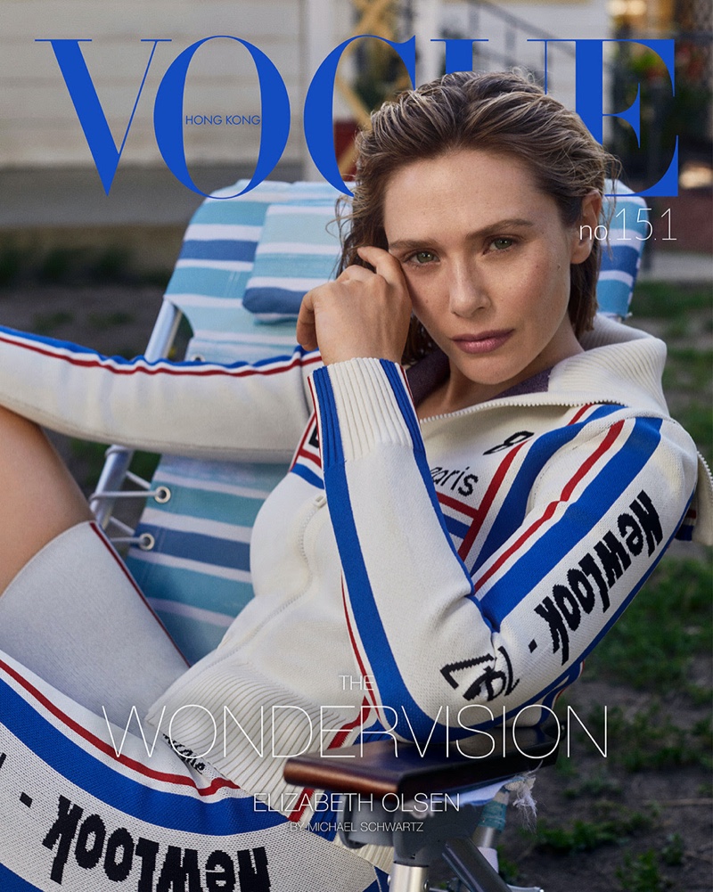 Elizabeth Olsen Dior Vogue Hong Kong 2022 Cover