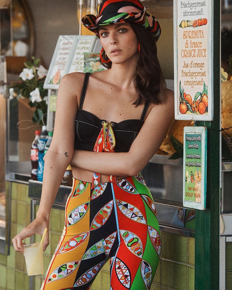 Vittoria Ceretti Emilio Pucci 2022 Campaign