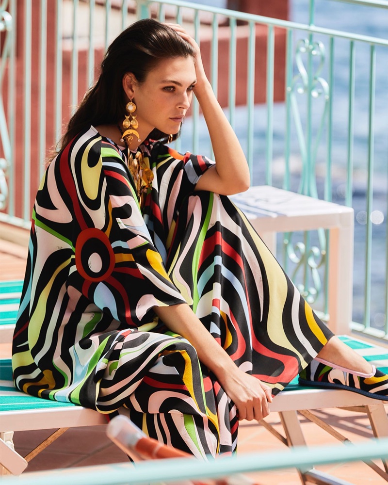 Emilio Pucci La Grotta Azzurra 2022 Campaign