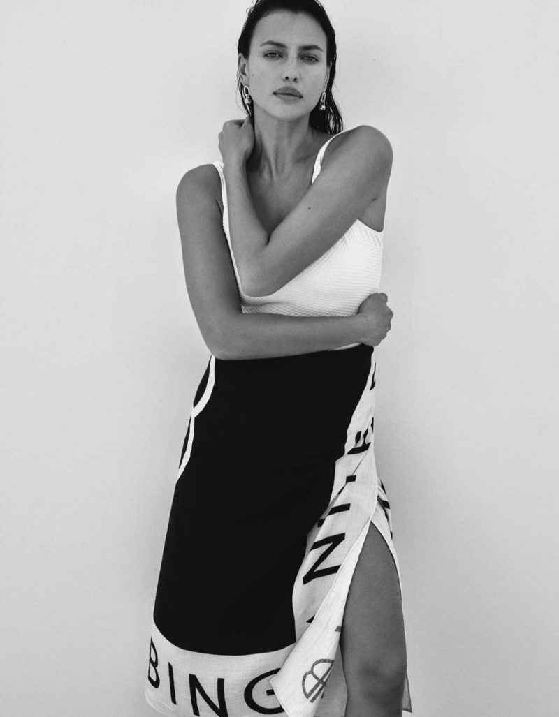 Irina Shayk Anine Bing Resort 2022 Skirt