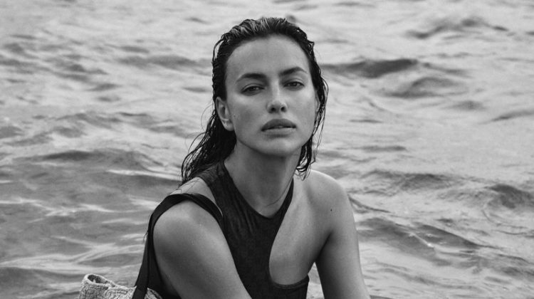 Irina Shayk Takes a Dip in Anine Bing’s Resort Swim Styles