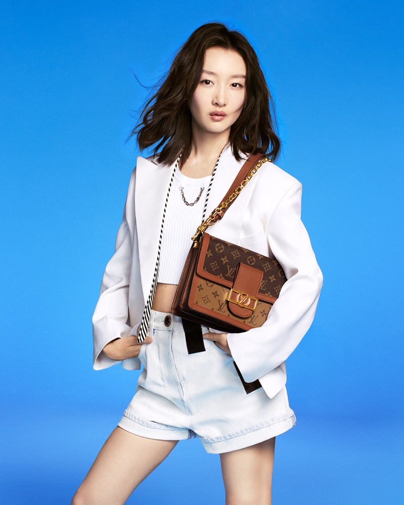 Zhou Dongyu Louis Vuitton Dauphine Bag Campaign