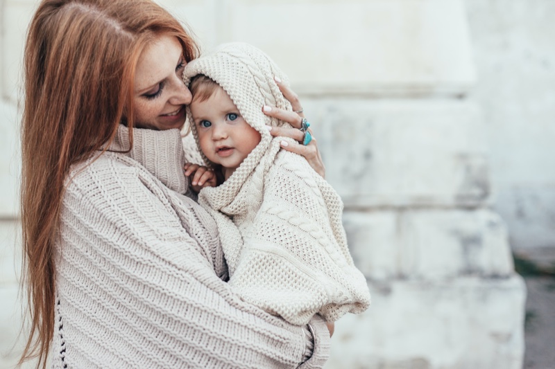 Redhead Mom Baby Sweaters Knitwear