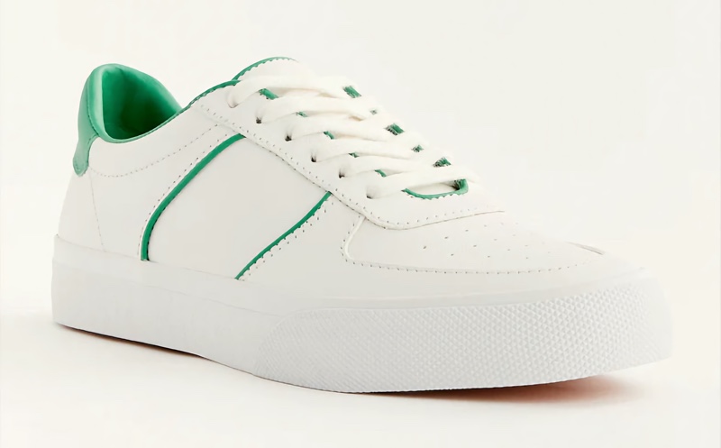 Reformation Harlow Sneaker in Lawn $128