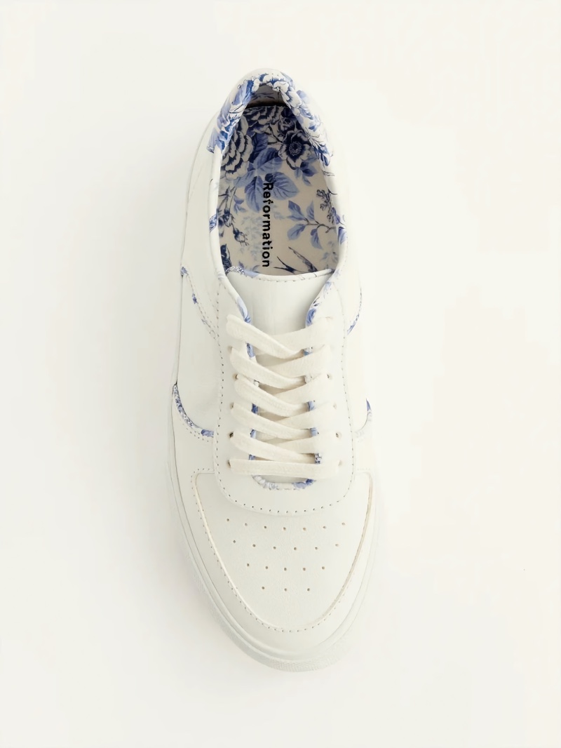 Reformation Harlow Sneaker in Pompadour $128