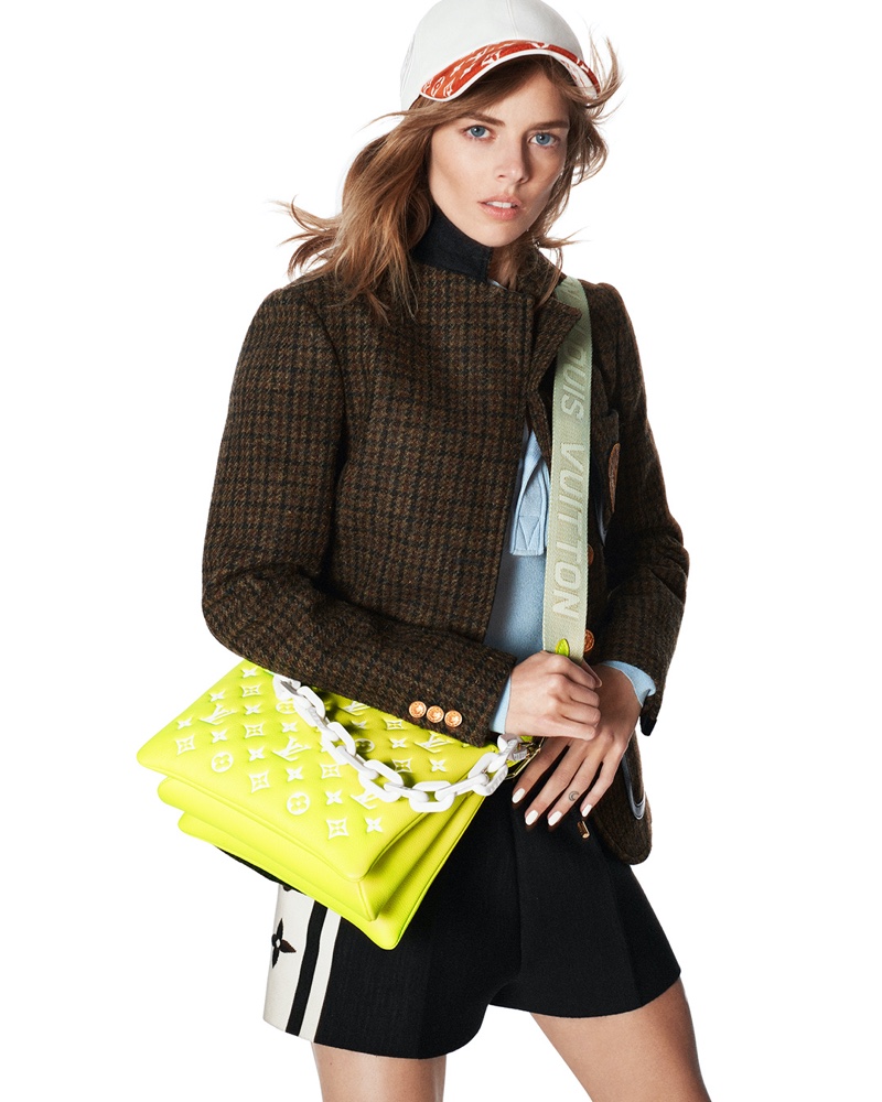 Samara Weaving Louis Vuitton Pre-Fall 2022 Campaign